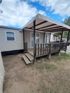 Μπαλκόνι ή βεράντα στο MOBIL HOME La LORRAINE