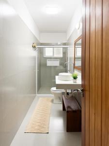 Koupelna v ubytování Flats Santa Luzia Trancoso