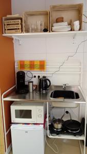 Η κουζίνα ή μικρή κουζίνα στο Lieria