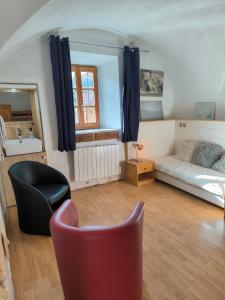 Et opholdsområde på Appartement face aux pistes - Serre Chevalier Briançon + 9 billeder