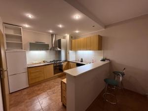 Køkken eller tekøkken på Pokoje na Miłosza