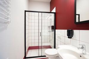 Koupelna v ubytování Maverick Athenaeum