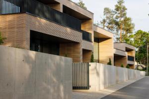 Budova, kde se aparthotel nachází