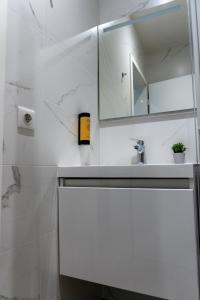 Koupelna v ubytování Modernes Apartment für Monteure, Projektteams und Durchreisende