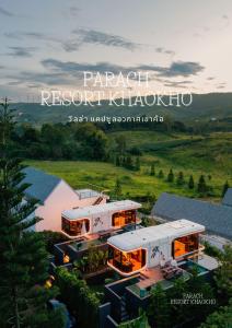 an aerial view of a resort villa at PARACH RESORT KHAOKHo in Khao Kho