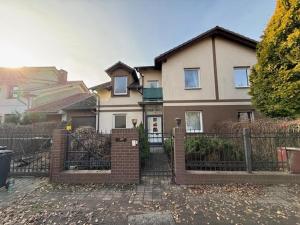 Bygningen som pensionatet ligger i