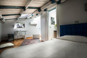 Postel nebo postele na pokoji v ubytování Trikeles