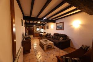 Χώρος καθιστικού στο Casa Caborzal