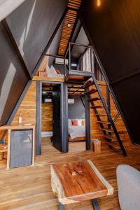 Η κουζίνα ή μικρή κουζίνα στο Hotel Coyote