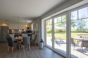 Χώρος καθιστικού στο Ferienhaus Koch