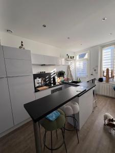 Køkken eller tekøkken på L'Instant Baie, Maison cosy proche centre