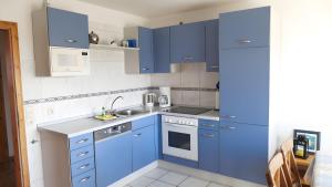Kuchyň nebo kuchyňský kout v ubytování Ferienwohnung Fokuhl