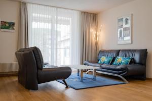 Χώρος καθιστικού στο Chesa Quadrella