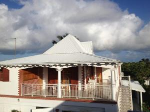 Balkón nebo terasa v ubytování Ciel Caraibe