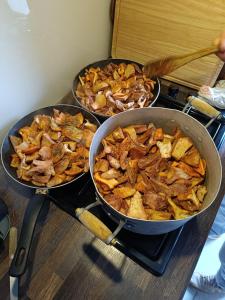 Jídlo v bed and breakfast nebo okolí