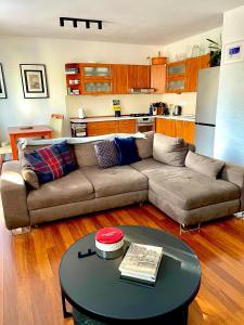 Kuchyň nebo kuchyňský kout v ubytování Apartmán Kukorelli