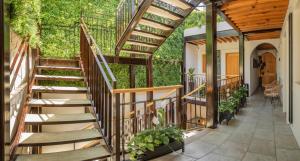 Κήπος έξω από το Casa Ziña