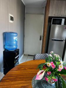 Kuchyň nebo kuchyňský kout v ubytování Dep céntrico cercano a ex carrtera 5 - 3 habitaciones-parking-wifi