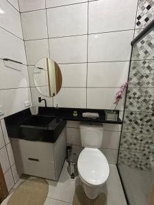 Ένα μπάνιο στο Casa Nova com Área Gourmet e Conforto Premium +25 φωτογραφίες