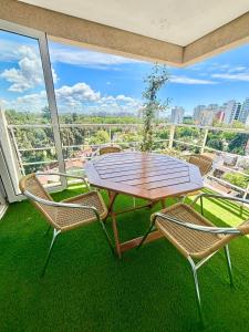 Balkón nebo terasa v ubytování Fantástico depto. con vistas panorámicas