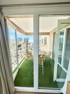 Balkón nebo terasa v ubytování Fantástico depto. con vistas panorámicas