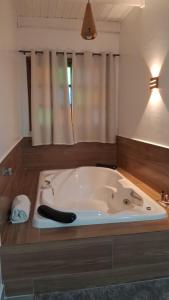 Ένα μπάνιο στο Pousada Rancho do Ralf