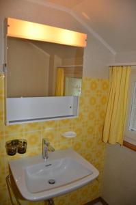 Ένα μπάνιο στο Ferienwohnung Sutter In Brülisau Bei Appenzell