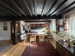 Postel nebo postele na pokoji v ubytování Villa Erlauf by Landluft