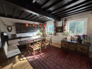 Posezení v ubytování Villa Erlauf by Landluft