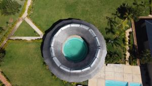 an overhead view of a swimming pool in a backyard at Florencepalms resort & Spa in Marble Hall +2 photos