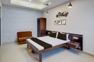 Giường trong phòng chung tại Hotel O NEW CLARK INN & BANQUET