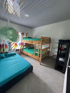 Postel nebo postele na pokoji v ubytování EL REFUGIO - Casa de campo