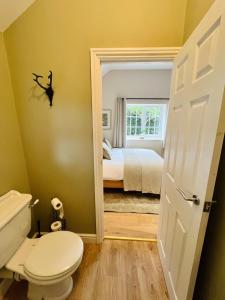 Postel nebo postele na pokoji v ubytování The Annexe at Entry House, A Tranquil Rural Escape