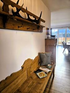 Posezení v ubytování Lippingergut - Kaiserschmarrn Suite