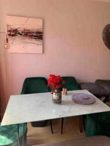 Χώρος καθιστικού στο City Centre Double Room