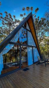 Foto sihtkohas Urubici asuva majutusasutuse Cabana Chale com Adega 2km do Centro galeriist