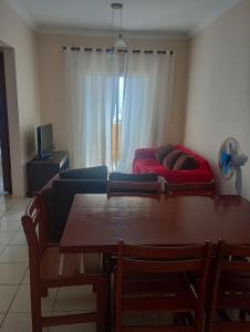 Posezení v ubytování Apartamento em Mongaguá,beira mar