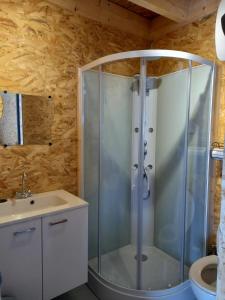 Koupelna v ubytování Le Nid Longère 8 pers