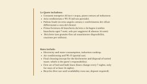 ein Screenshot einer Seite eines Dokuments in der Unterkunft Apartments in Alghero just 150 mt from the beach in Alghero