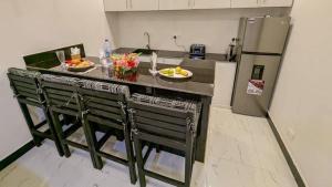 Kuchyň nebo kuchyňský kout v ubytování Sumaku Villa Zanzibar