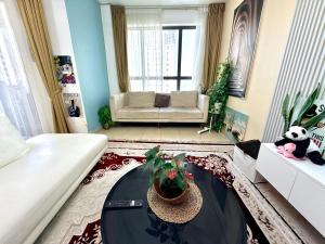 Posezení v ubytování Bed space Available in Luxury Apartment