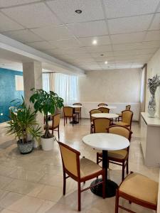 Χώρος καθιστικού στο Albergo La Caravella