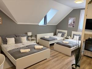 Χώρος καθιστικού στο Budapest Airport Almáskert Panzió