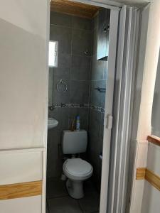 Koupelna v ubytování Departamento Amueblado!