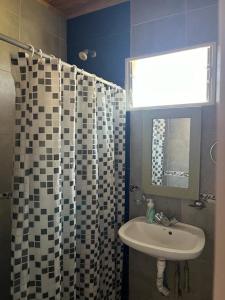 Koupelna v ubytování Departamento Amueblado!