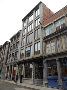 Budova, kde se aparthotel nachází