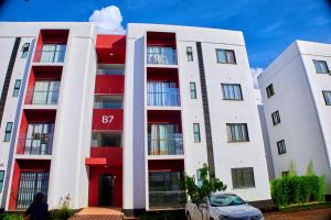 Το κτήριο όπου στεγάζεται  το διαμέρισμα