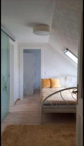 Ένα ή περισσότερα κρεβάτια σε δωμάτιο στο Weinloft