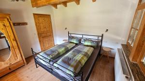 Ένα ή περισσότερα κρεβάτια σε δωμάτιο στο Ferienhaus Ulla