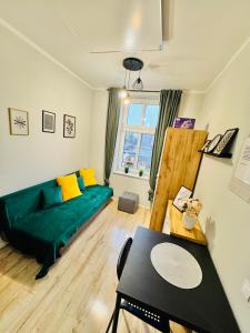 Posezení v ubytování Przy Parku Róż